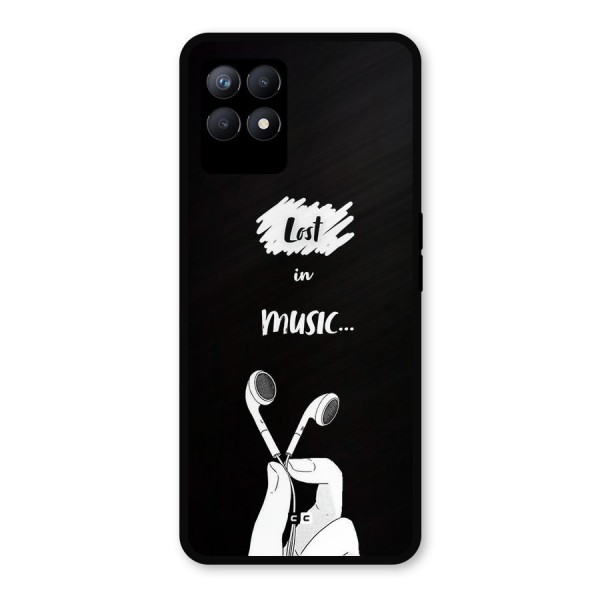 Lost In Music Metal Back Case for Realme 8i