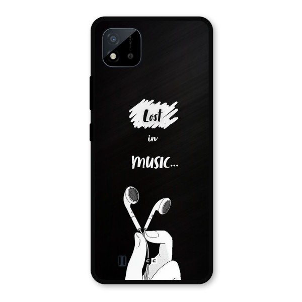 Lost In Music Metal Back Case for Realme C11 2021