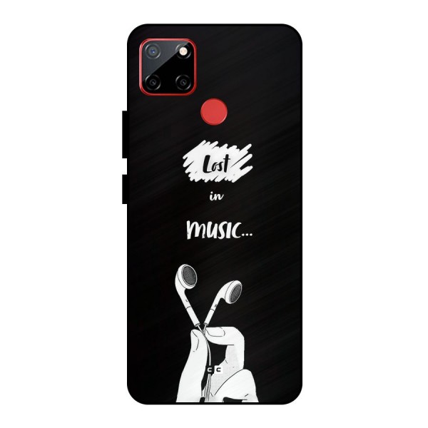 Lost In Music Metal Back Case for Realme C12