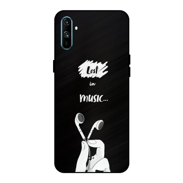 Lost In Music Metal Back Case for Realme C3