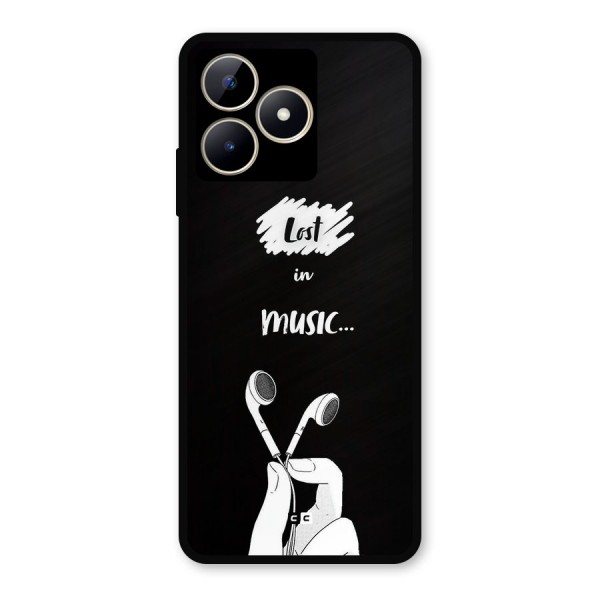 Lost In Music Metal Back Case for Realme Narzo N53