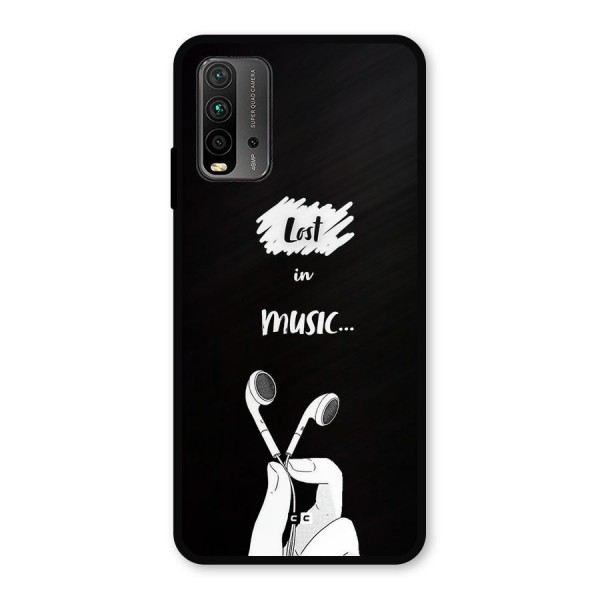 Lost In Music Metal Back Case for Redmi 9 Power