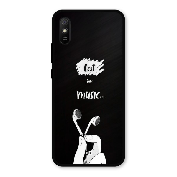 Lost In Music Metal Back Case for Redmi 9i