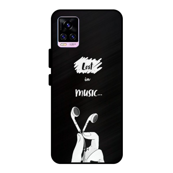 Lost In Music Metal Back Case for Vivo V20 Pro