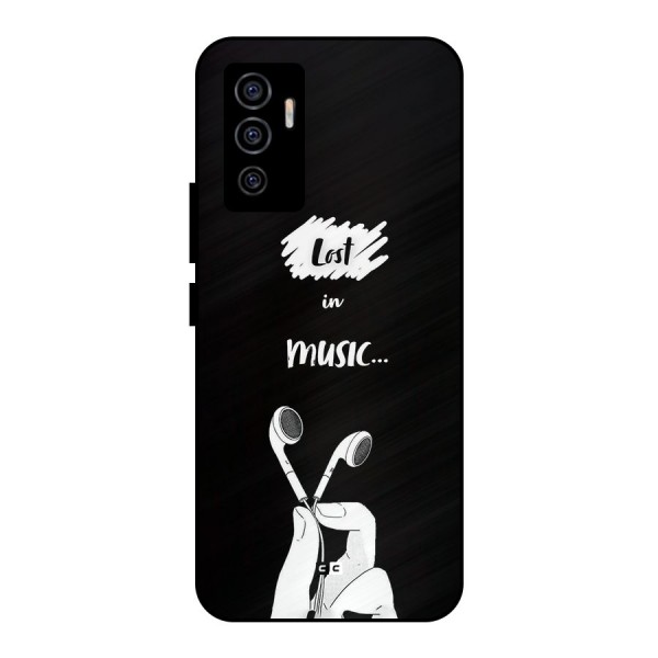 Lost In Music Metal Back Case for Vivo V23e