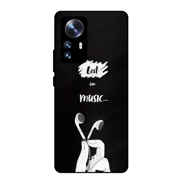 Lost In Music Metal Back Case for Xiaomi 12 Pro