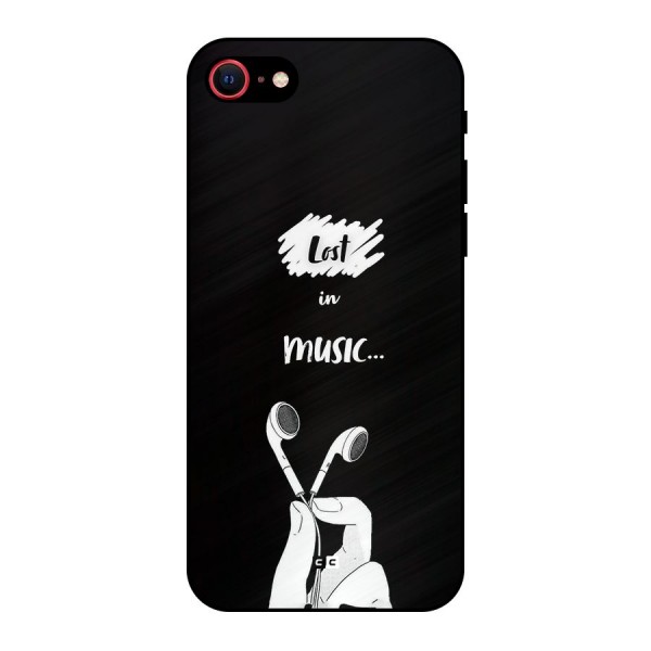 Lost In Music Metal Back Case for iPhone SE 2020