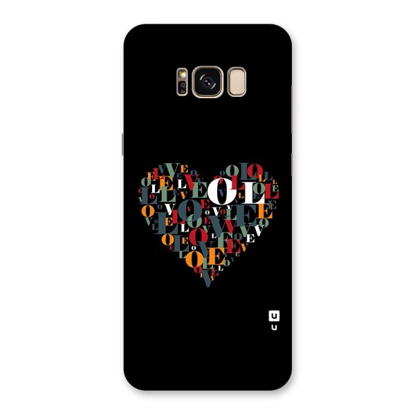 Love Abstract Heart Art Back Case for Galaxy S8 Plus