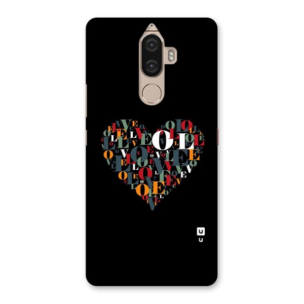 Love Abstract Heart Art Back Case for Lenovo K8 Note