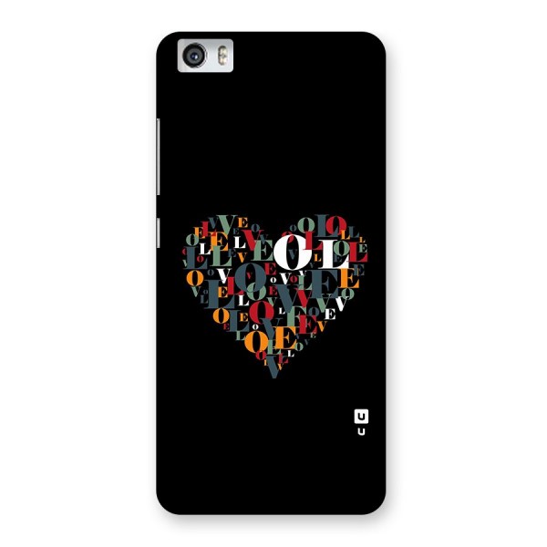 Love Abstract Heart Art Back Case for Redmi Mi 5