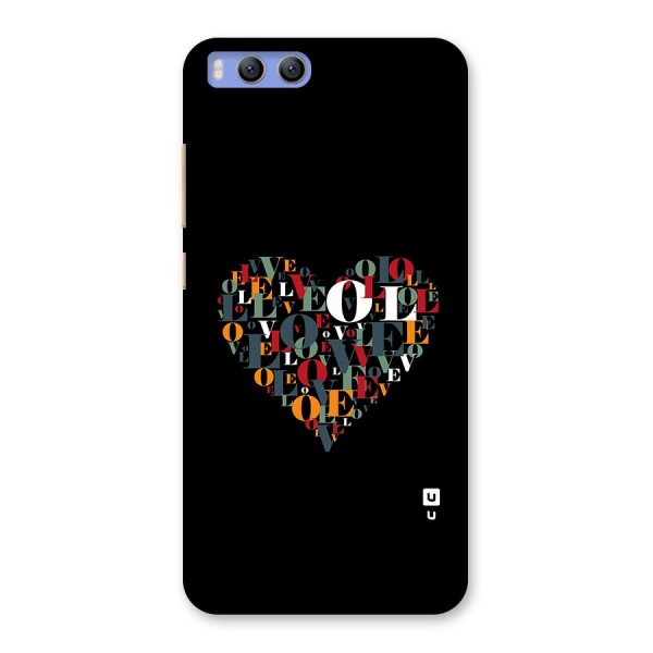 Love Abstract Heart Art Back Case for Xiaomi Mi 6