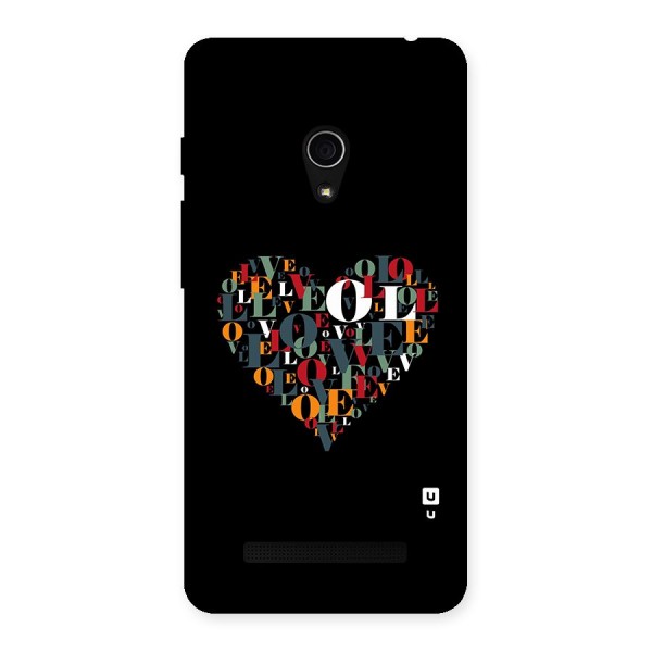 Love Abstract Heart Art Back Case for Zenfone 5