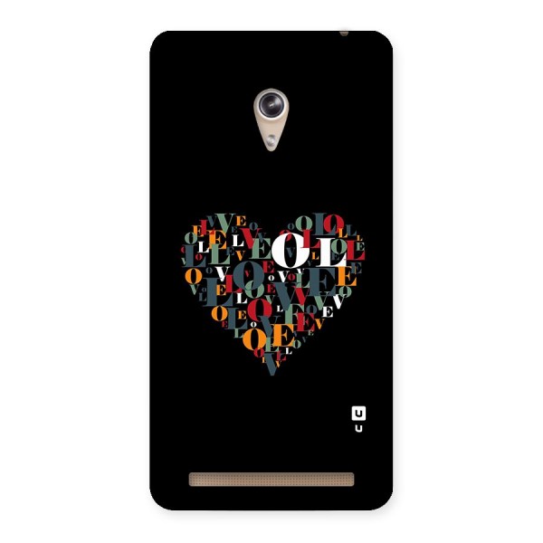 Love Abstract Heart Art Back Case for Zenfone 6