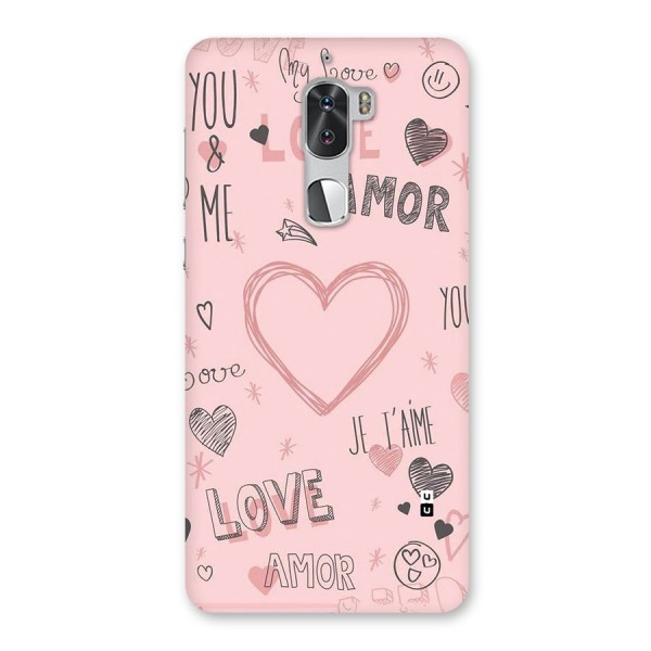 Love Amor Back Case for Coolpad Cool 1