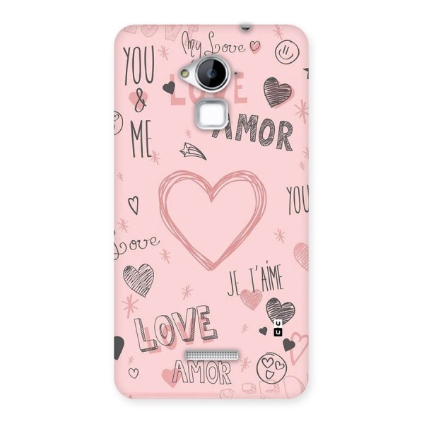 Love Amor Back Case for Coolpad Note 3