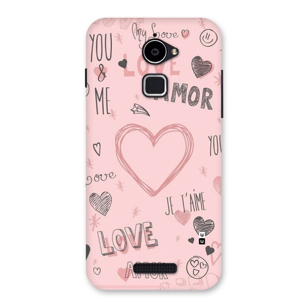 Love Amor Back Case for Coolpad Note 3 Lite