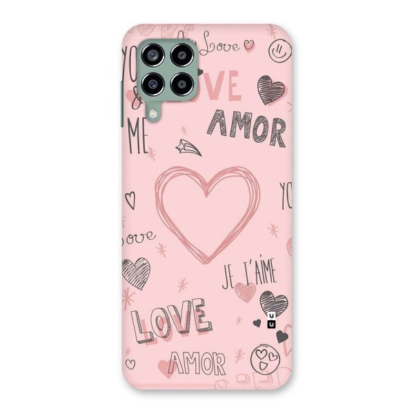 Love Amor Back Case for Galaxy M33