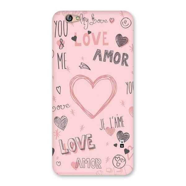 Love Amor Back Case for Gionee S6