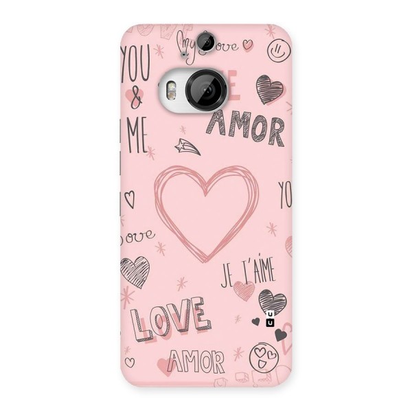 Love Amor Back Case for HTC One M9 Plus