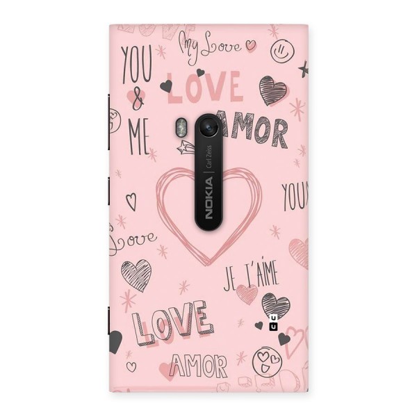 Love Amor Back Case for Lumia 920