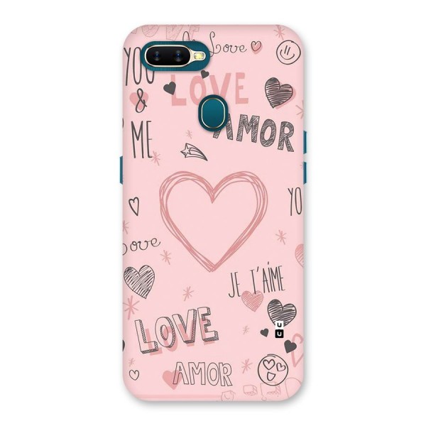 Love Amor Back Case for Oppo A11k