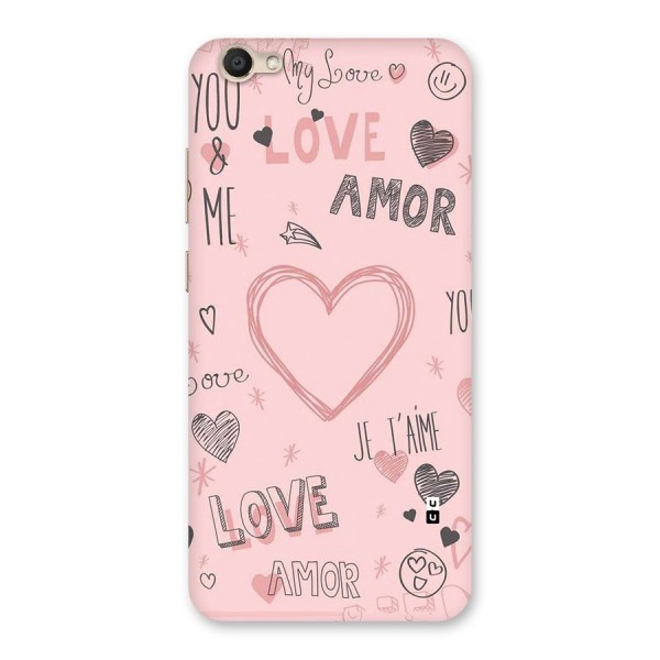 Love Amor Back Case for Vivo V5