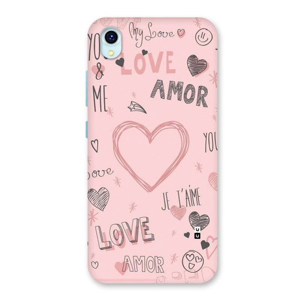 Love Amor Back Case for Vivo Y1s