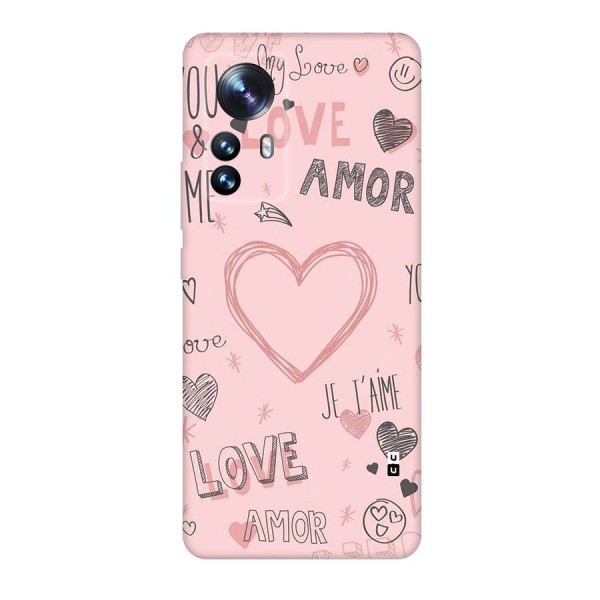 Love Amor Back Case for Xiaomi 12 Pro