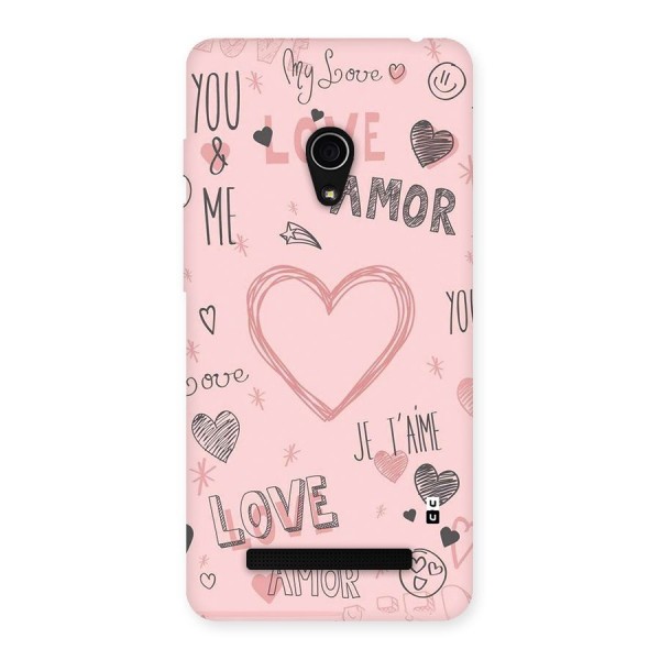 Love Amor Back Case for Zenfone 5