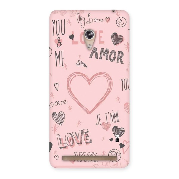 Love Amor Back Case for Zenfone 6