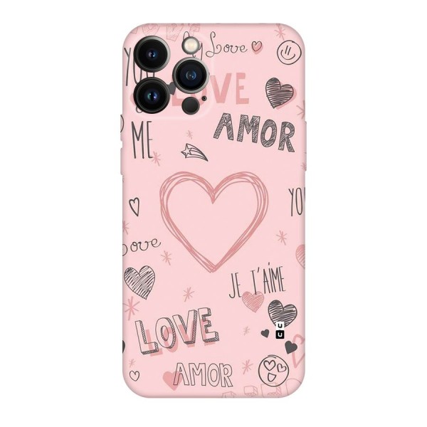 Love Amor Back Case for iPhone 13 Pro Max