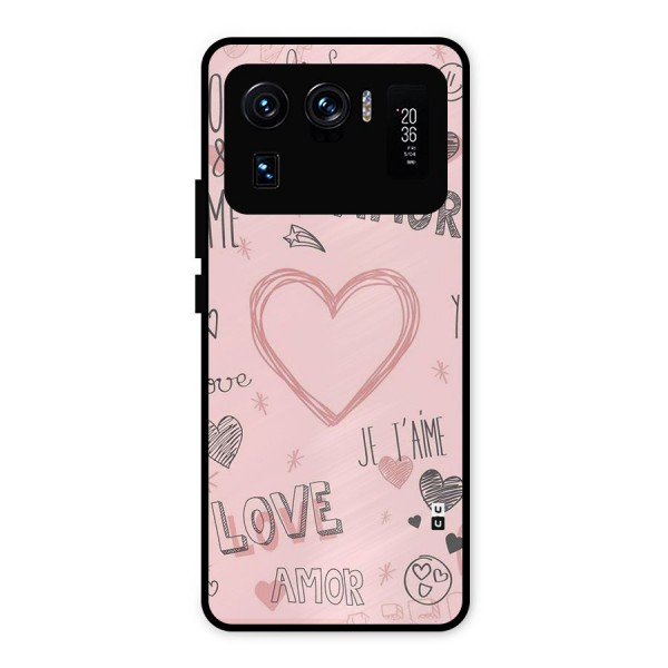 Love Amor Metal Back Case for Mi 11 Ultra