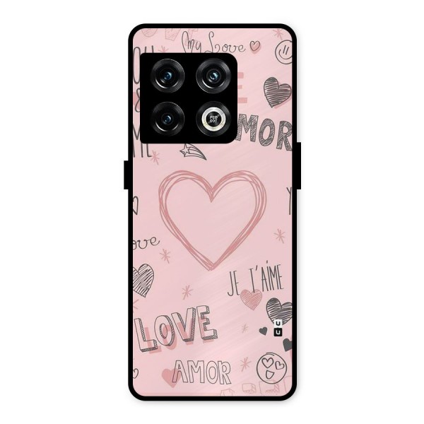 Love Amor Metal Back Case for OnePlus 10 Pro 5G