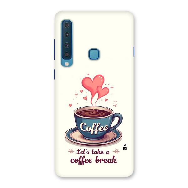 Love Coffee Break Back Case for Galaxy A9 (2018)