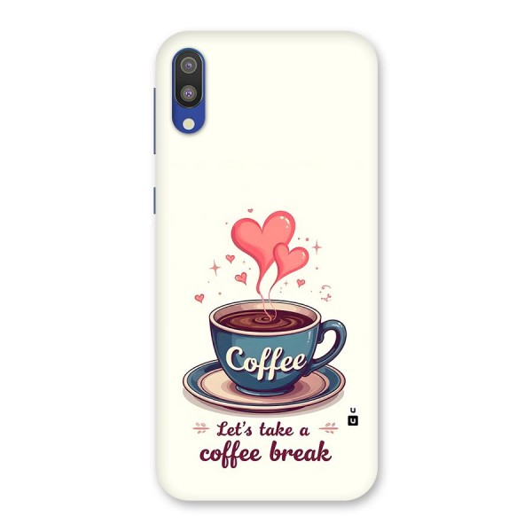 Love Coffee Break Back Case for Galaxy M10