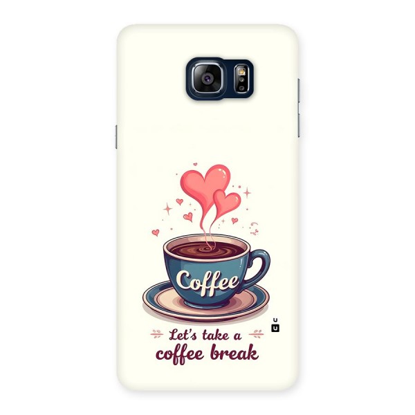 Love Coffee Break Back Case for Galaxy Note 5