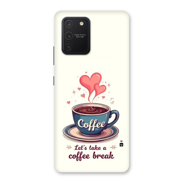 Love Coffee Break Back Case for Galaxy S10 Lite