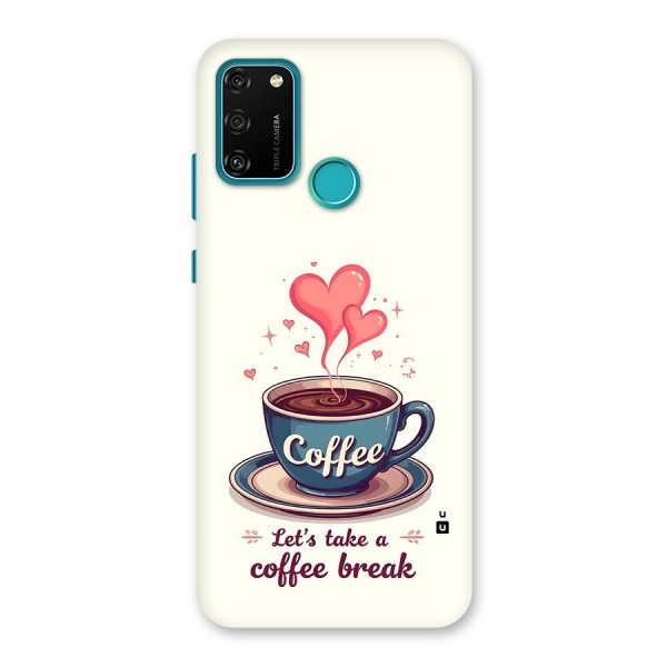 Love Coffee Break Back Case for Honor 9A