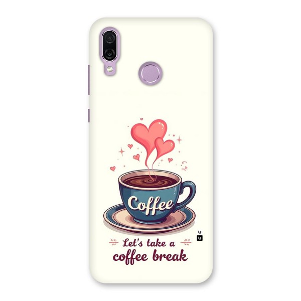 Love Coffee Break Back Case for Honor Play