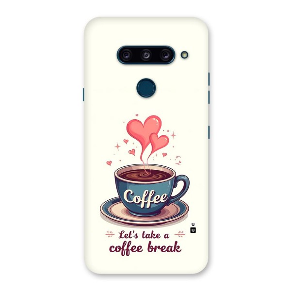 Love Coffee Break Back Case for LG  V40 ThinQ