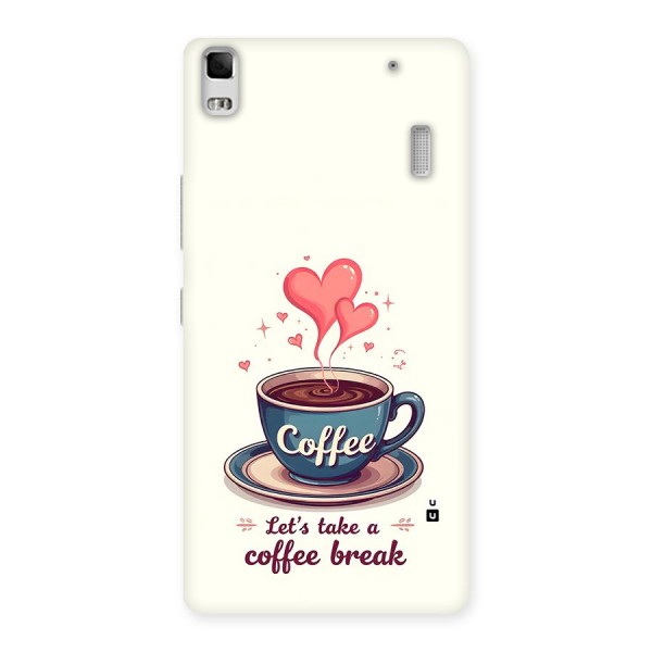 Love Coffee Break Back Case for Lenovo A7000