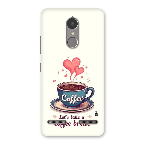 Love Coffee Break Back Case for Lenovo K6