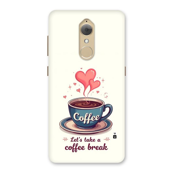 Love Coffee Break Back Case for Lenovo K8