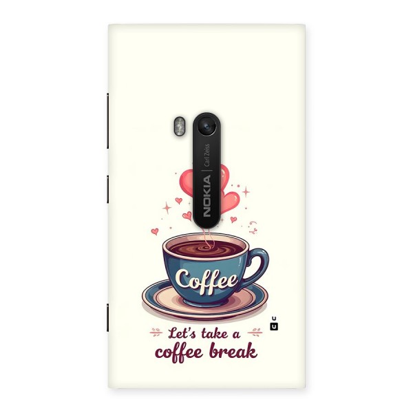 Love Coffee Break Back Case for Lumia 920