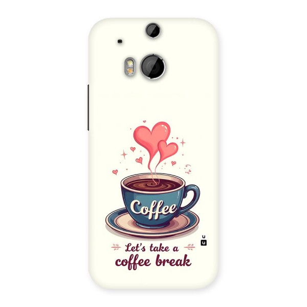 Love Coffee Break Back Case for One M8