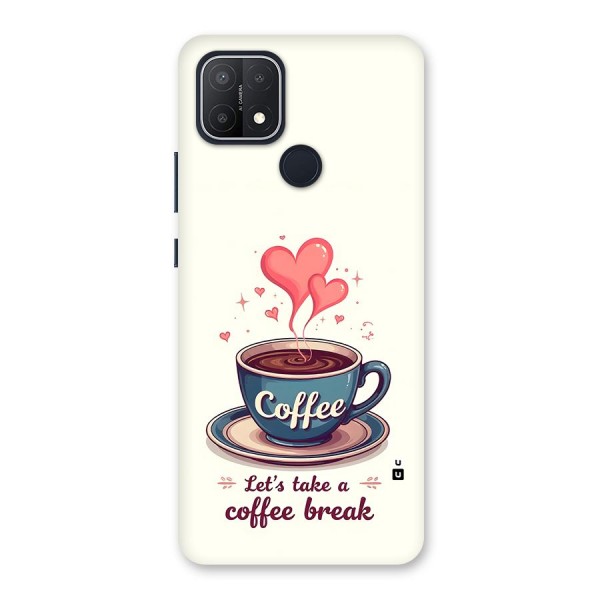 Love Coffee Break Back Case for Oppo A15