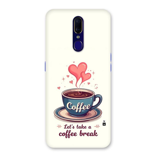 Love Coffee Break Back Case for Oppo A9