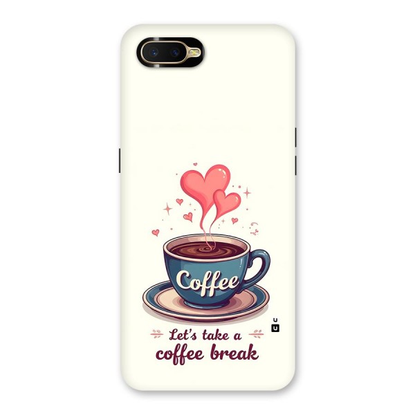 Love Coffee Break Back Case for Oppo K1