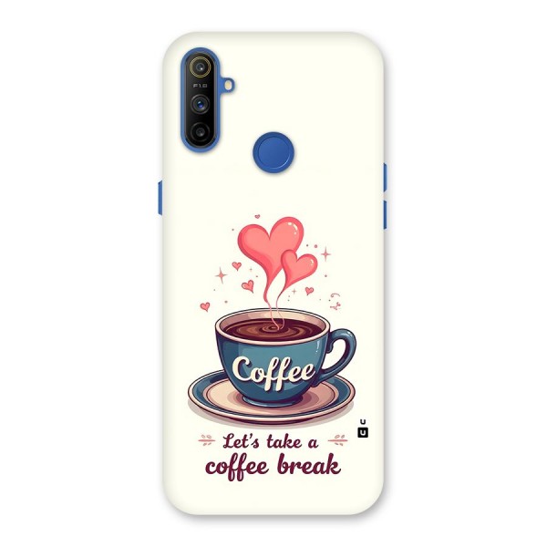 Love Coffee Break Back Case for Realme Narzo 10A