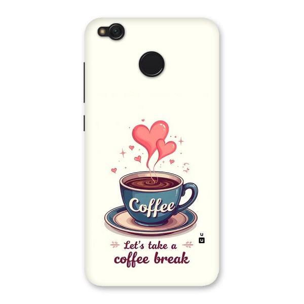 Love Coffee Break Back Case for Redmi 4